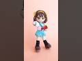 涼宮ハルヒ編んでみた #あみぐるみ　　#かぎ編み #涼宮ハルヒの憂鬱 #anime #アニソン #ハンドメイド #shorts