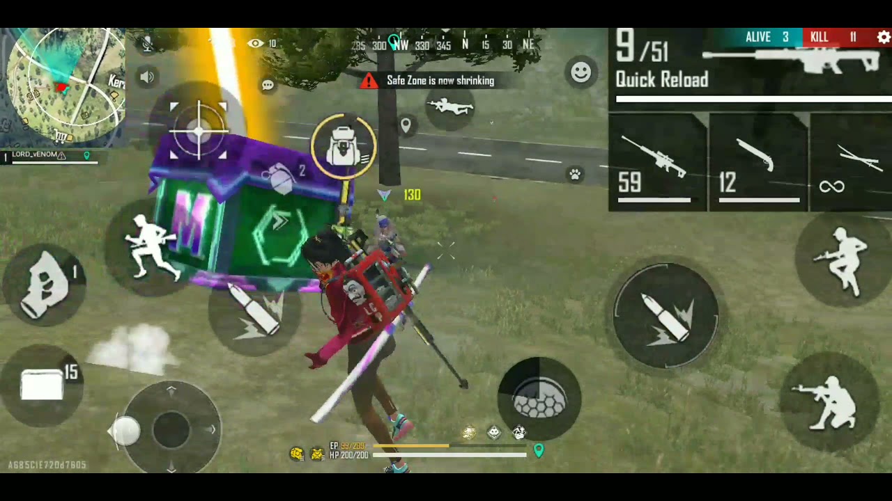 FF AWM GAMEPLAY MY INSPIRATION @UG ALPHA