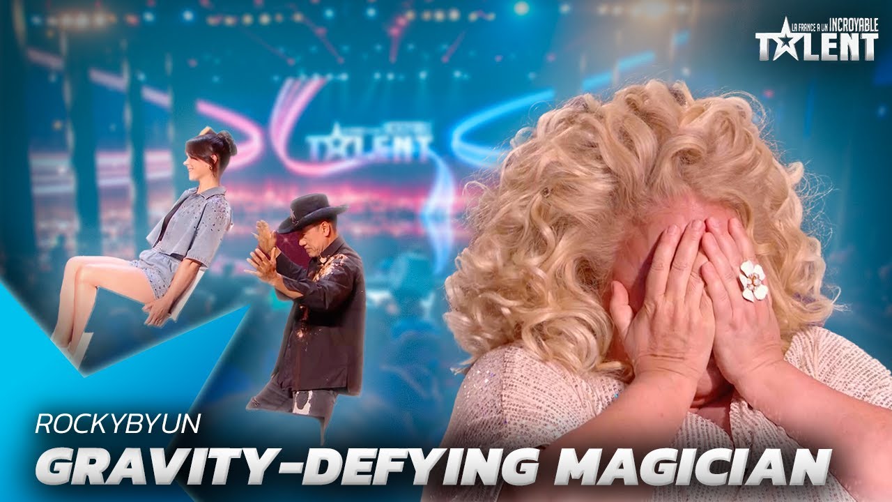 Gravitydefying magician leaves judges choked with mindbending tricks