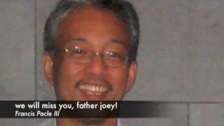 Tribute to Fr. Joey Fermin, SJ