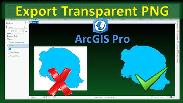 How to Export Transparent PNG in ArcGIS Pro