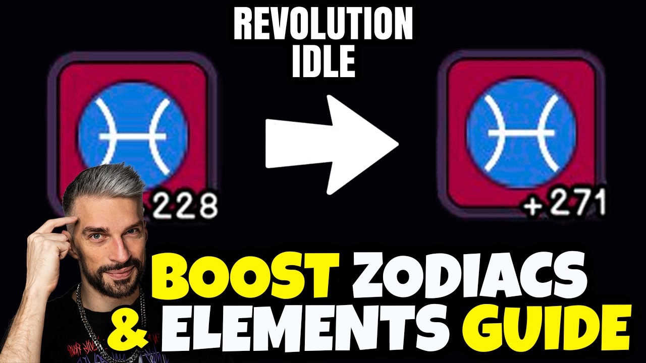 Как улучшить свои знаки зодиака и стихии // REVOLUTION IDLE