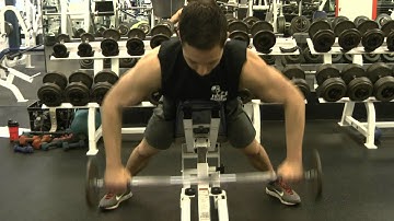Incline Bench Row - How To