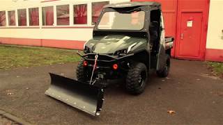 Unterfahrschutz komplett Linhai Trooper UTV 800 Diesel