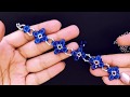 Bicone Beaded Bracelet.DIY bracelet.How to make beaded Bracelet 💞