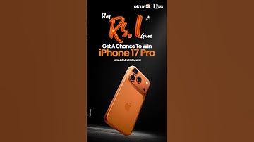 UPaisa | Rs.1 Game | iphone 17 Pro
