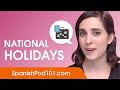 Talking About National Holidays - Spanish Conversational Phrases