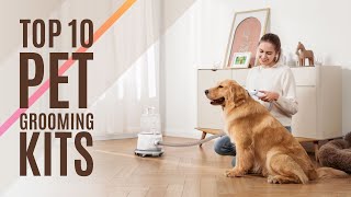 Top 10: Best Pet Grooming Vacuum Kits in 2023 / Cat & Dog Clippers Vacuum Suction, Grooming Tools