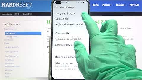 How to Find Text Correction Options in OPPO Reno4 Z 5G– Keyboard Settings