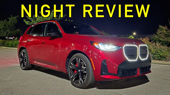 ADVANCED LIGHTING! -- Does the NEW 2025 BMW X3 Impress at Night?? (Headlights, Exterior & Interior)