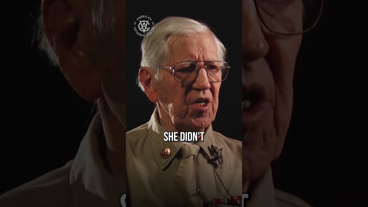 Особый момент, который я разделил в конце войны.