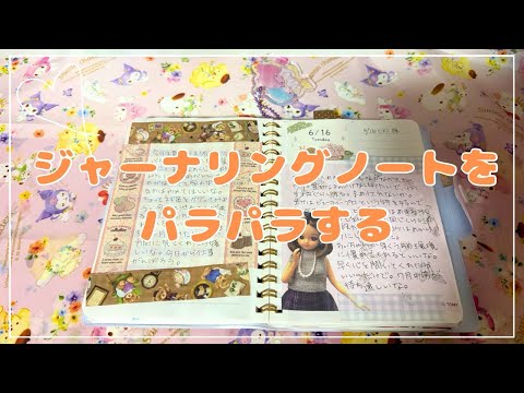 Flipping Through My Decorated Journal! - YouTube