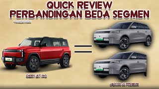 SUV Beda Segmen Chery J6T IWD &amp; Jaecoo J5 Premium, Apakah Layak?