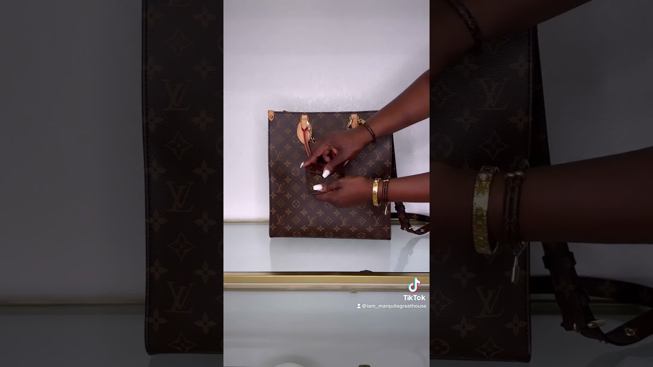 LOUIS VUITTON SAC PLAT PM- WHAT FITS FOR MAMA'S, TRAVEL, AND ALL