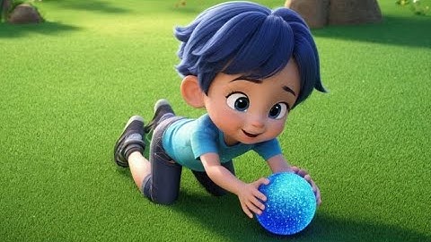 Four Bouncy Balls Go Big and Small | Opposites Song for Kids | Learn with Bouncing Balls