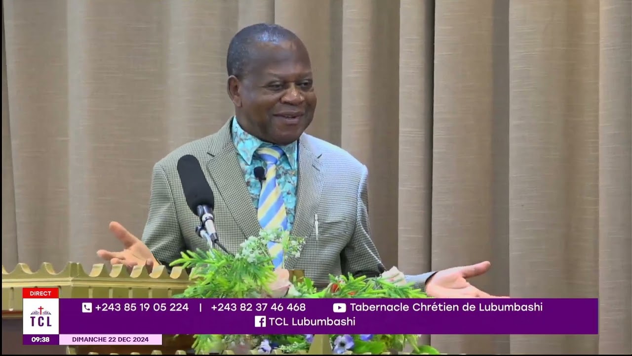 FRÈRE KAZADI WA KALENGA TABERNACLE CHRÉTIEN DE LUBUMBASHI