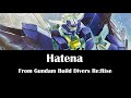 Hatena (From Gundam Build Divers Re:Rise) With ENG/ROM Lyrics
