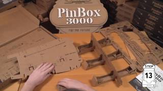 How to Build a Cardboard Pinball Machine with the PinBox 3000: Follow-Along Assembly Instruction
