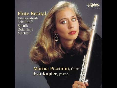 Marina Piccinini - Otar Taktakishvili: Sonata for Flute & Piano in C Major