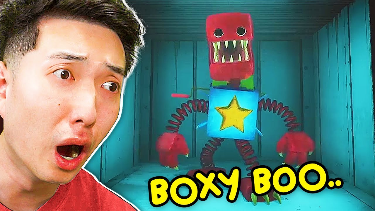 Reacting to NEW Project Playtime GAMEPLAY! (Boxy Boo)
