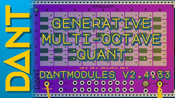 Generative Multi Octave Quantisation