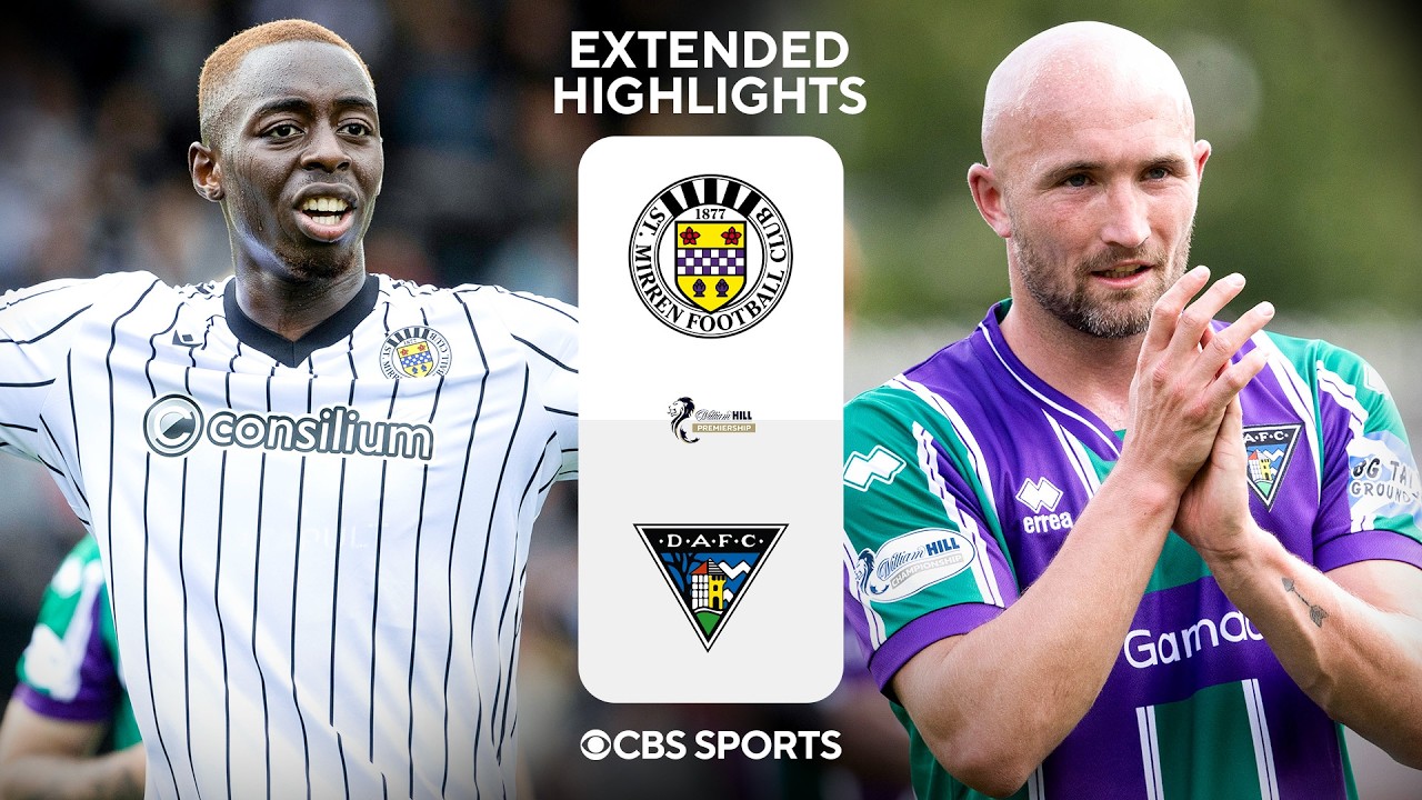 St Mirren vs. Dunfermline Athletic: Extended Highlights | SPFL | CBS Sports Golazo
