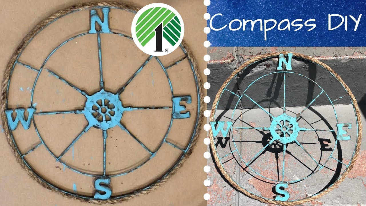 Dollar Tree Compass Diy Youtube