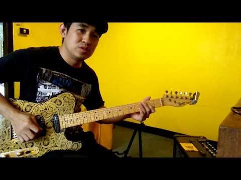 Country guitar free lesson "Chicken picking part 1" By Mr.Suwat Wat