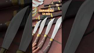 Bộ dao mèo thép trắng