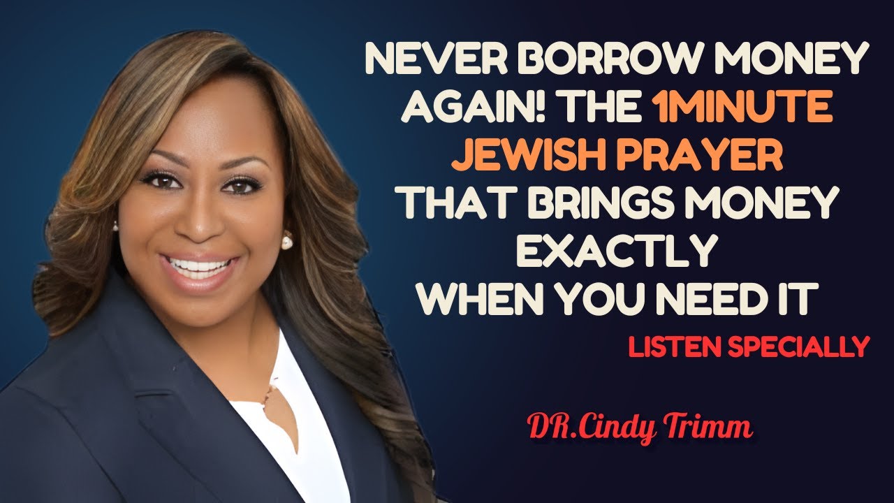 This Short Prayer Aligns You With God’s Provision System || Spirtual speech by Dr. Cindy Trimm