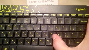 Simsiz klaviatura və mouse dəsti Logitech MK240 Nano в Баку / Bakida / v Baku