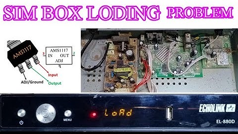 Echolink El 880D Loding Problem Slove | HD Receiver Loding Problem | Dead receiver Repir | ameer tv