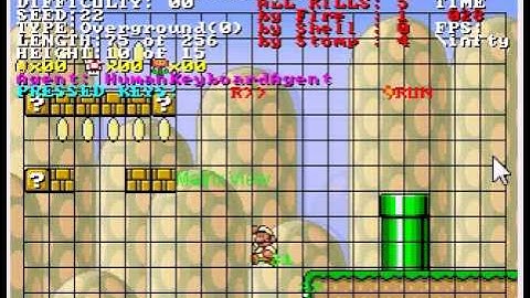 Super mario Gentic Algorithm and Neural Network 1