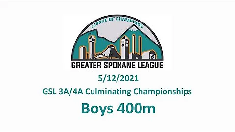 2021 GSL 3A/4A Culminating Championship - Boys 400m