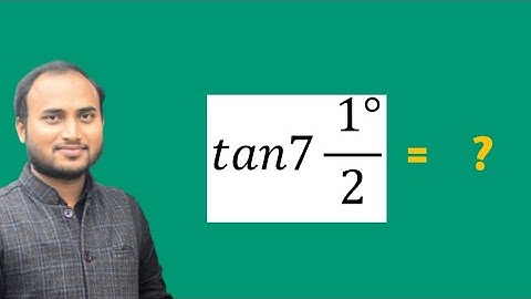 tan7(1/2°) = ?