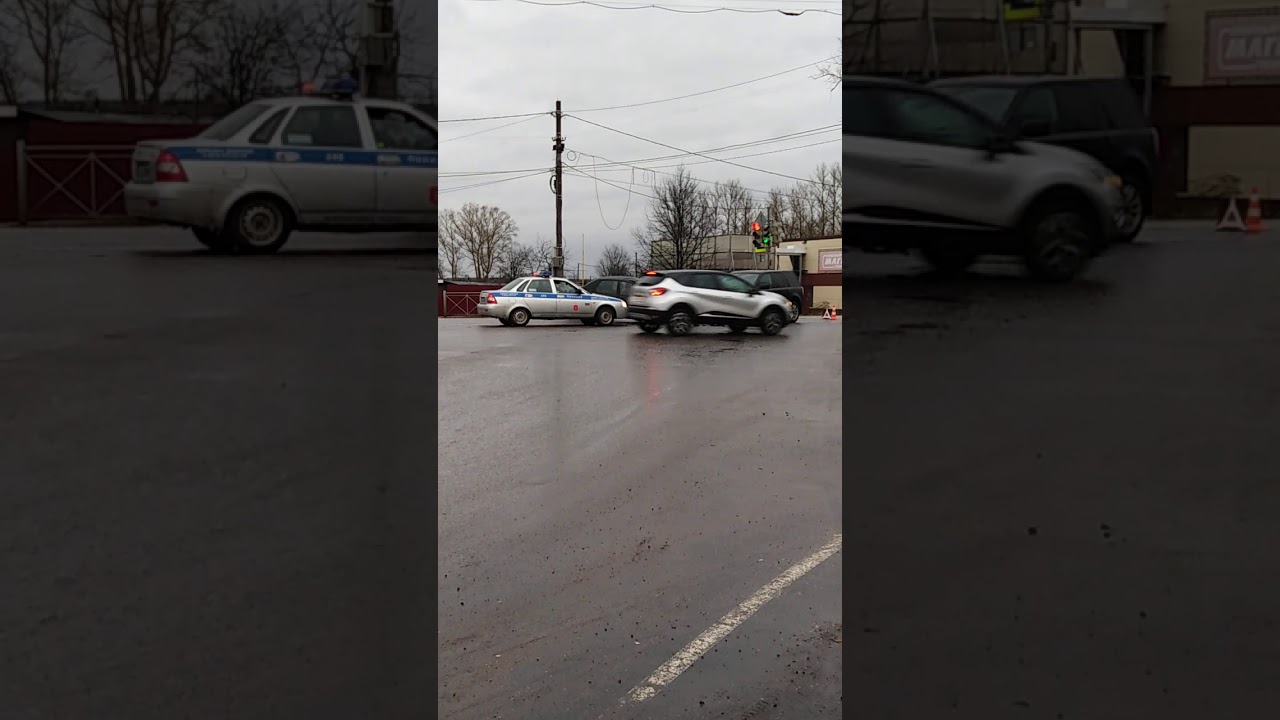 Авария в Отрадном - YouTube