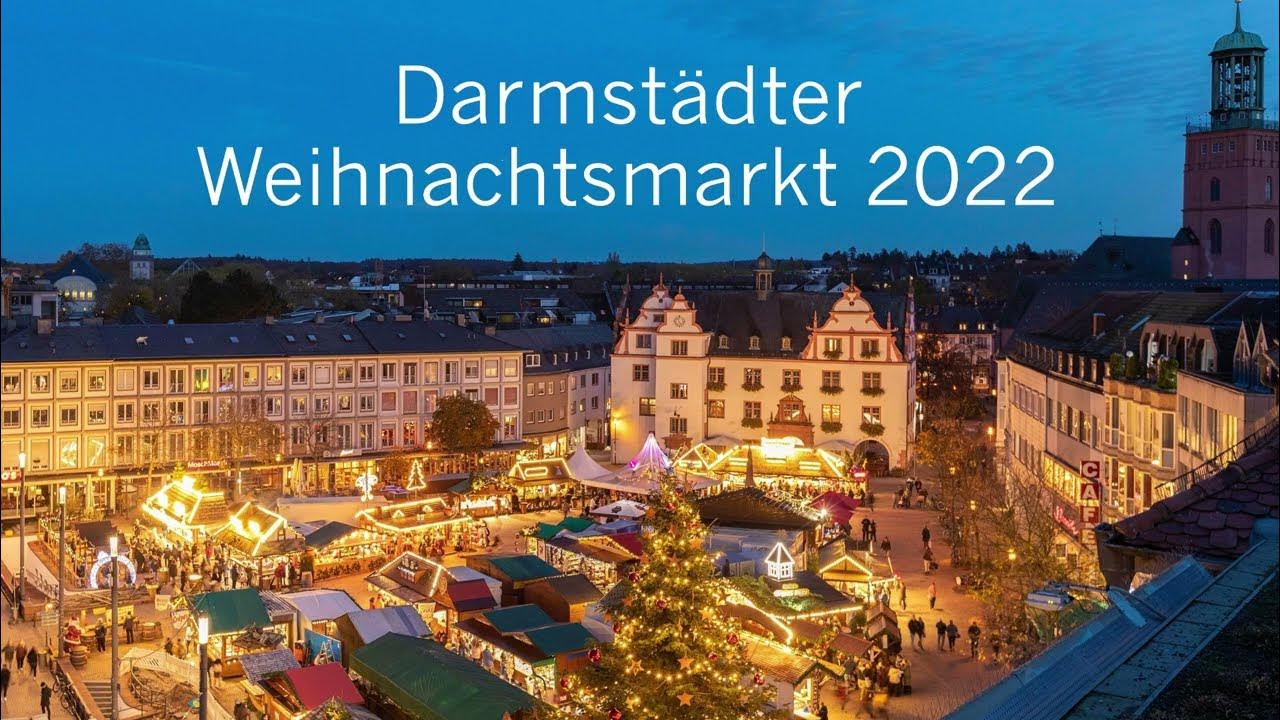 Darmstädter Weihnachtsmarkt 2022 - YouTube