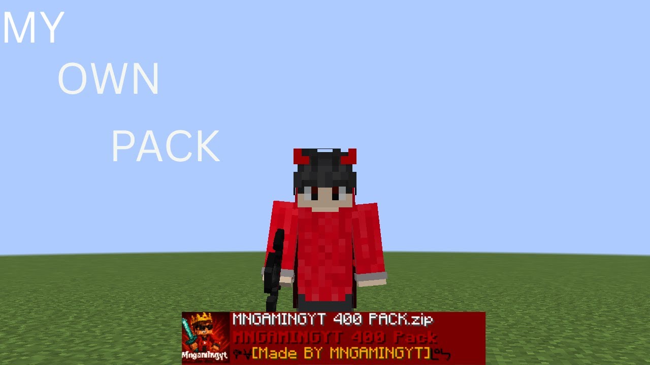 I REVEALED MY OWN TEXTURE PACK - YouTube