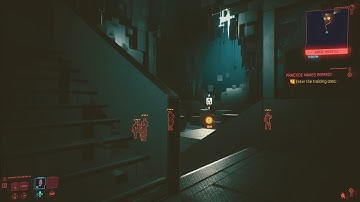 Cyberpunk 2077 PS5 (part 4) Combat training and heading to the apartment 1080P 60FPS HDR