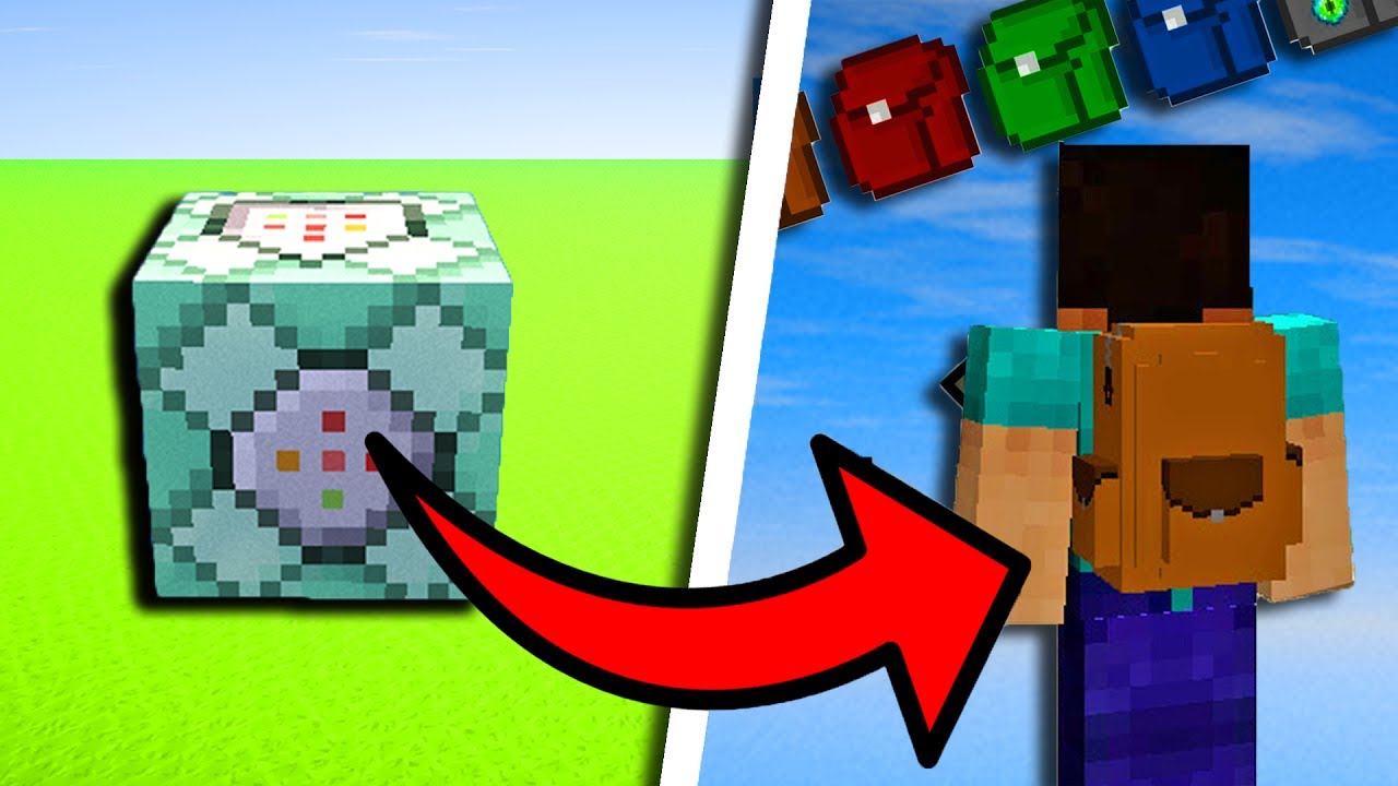 COMMENT AVOIR UN SAC A DOS DANS MINECRAFT ? NO MOD MINECRAFT  YouTube