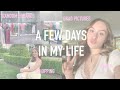A FEW DAYS IN MY LIFE | Shopping, Hauls, What I Eat, Taking Graduation Pictures, and More! |