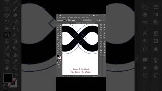 How to make a modern Infinity Logo in Illustrator