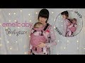 Emeibaby BABYSIZE | Einstellen & Neugeborenes auf dem RÃ¼cken tragen