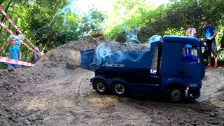 CONSTRUCTION SITE ACTION NOW IN 4K 🚧 SPANISH RC MODELS, TRUCK AND MACHINES 🚧🚜🚧