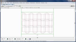 ArtiosCAD 7 7   Blanking module for structural packaging software