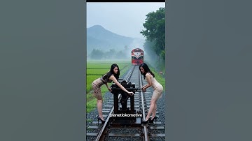 Train Braking and Manual Railway Switch Operation in Action!! #train #railtrack #railway #shorts