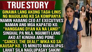 Ginawa lang akong Taga linis ng Magulang ko sa Kompanya namin pero...