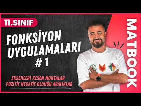 Fonksiyon Uygulamaları 1 | 11.SINIF MATEMATİK MatBook | 2024