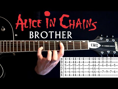 Alice In Chains Guitar Lessons with Chords and Tab Tutorial AIC