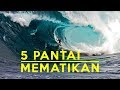 EXTREME.! 5 PANTAI SURFING OMBAK TERBESAR YANG MEMATIKAN PESELANCAR - Fakta Unik Indonesia